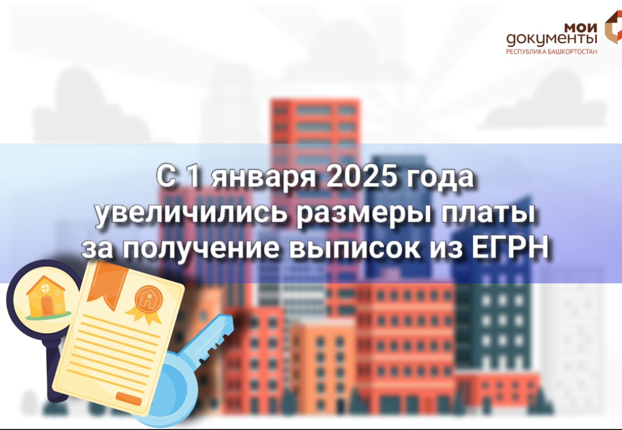 Изменился размер платы за предоставление сведений из ЕГРН.