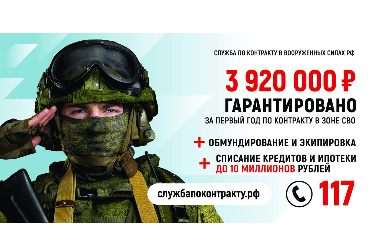 Военная служба по контракту.